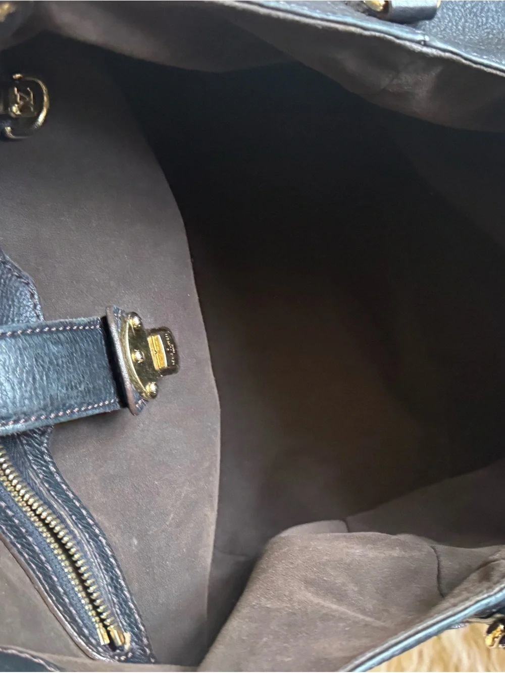 Louis Vuitton large Mahina tote